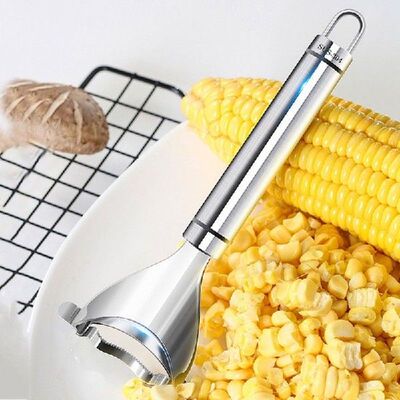 1pc Corn Peeler Thresher Stainless Steel Corn Cob Peeler