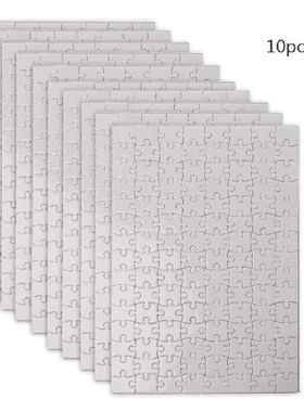 10 Packs Handmade Jigsaw Puzzles A4 A5 Sublimation Blanks