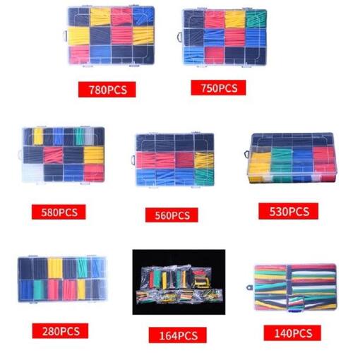 Multicolor Heat Shrink Tube Kit Insulation Sleeving Wire