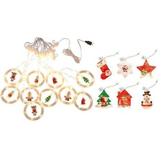 LED Holiday  Decorative Sting Lamp Room Curtain Decor