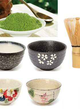 3 Pcs Matcha Tool Set Tea Whisk Tea Spoon Matcha Bowl Set Ja
