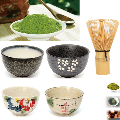 3 Pcs Matcha Tool Set Tea Whisk Tea Spoon Matcha Bowl Set Ja