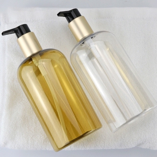 Plastic Pump Bottles Empty 350ML Clear Dispenser Pcs