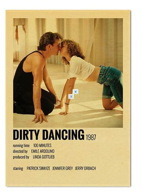 35 types of Classic Movie Posters Film Details Dirty Dancing