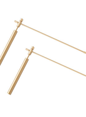 1pair Detachable Tool Copper Water Witching Dowsing Rod Hand