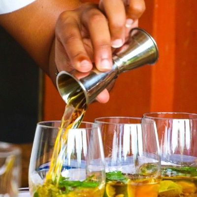 High Quality Stainless Steel Measure Cup Dual Shot Cocktail