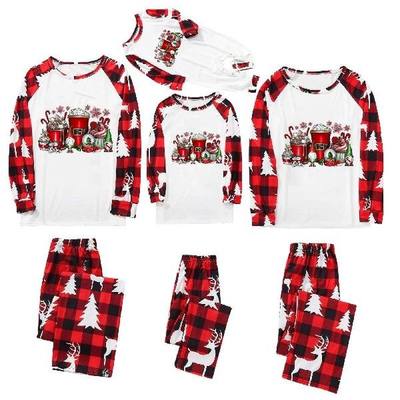 Holiday Pajamas For Family Cotton Dad Printed Parent Home