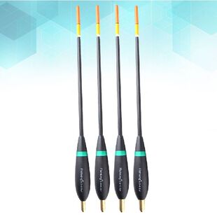 4PCS Wood Fishing Floats Fish Drift Bobber Outdoor Fishing