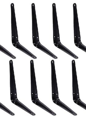 10pcs Triangle Brackets Wall Mounted Shelves Fixator Simple