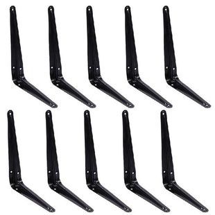 10pcs Triangle Brackets Wall Mounted Shelves Fixator Simple