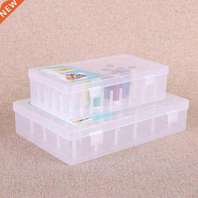Plastic Bobbin Box Sewing Bobbins Threads Storage Sorting C