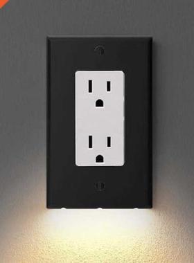 New Arrival 1PC Automatically Turns On / Off Outlet Wall Pla
