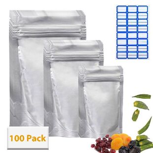 Mylar Bags Heat Sealable Bags for Packaging Products Long