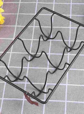 6 Compartment Wire Egg Holder Tray Metal Egg Skelter