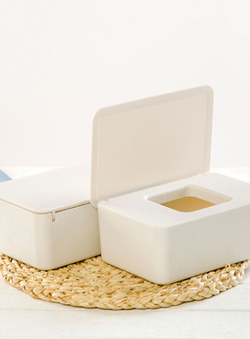 2 Pieces Baby Tissue Dispenser Box Dry Tissue Paper Case