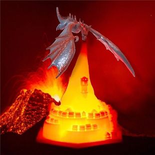 3D Printing Dynamic Balance Dragon Table Lamp New Peculiar