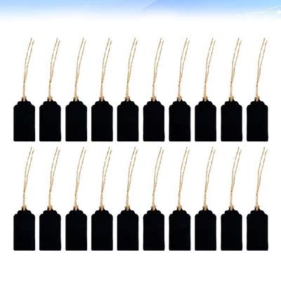 20pcs Hanging Tags Double-sided DIY Craft Gift Tags Hanging