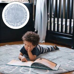 ABC Baby Rug Learning Play Mat Educational Playtime Circle