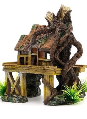 Aquarium Decoration Accessories Artificial Fish Reptile