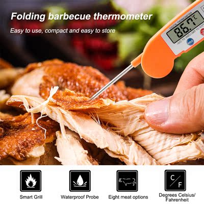Meat Thermometer Cooking Temperature Gauge Measuring Instrum