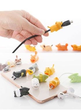 Cartoon Animal Cable Organizer Management Holder Charger