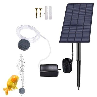 Solar Oxygen Pump Oxygenator Fish Tank Oxygenator Outdoor