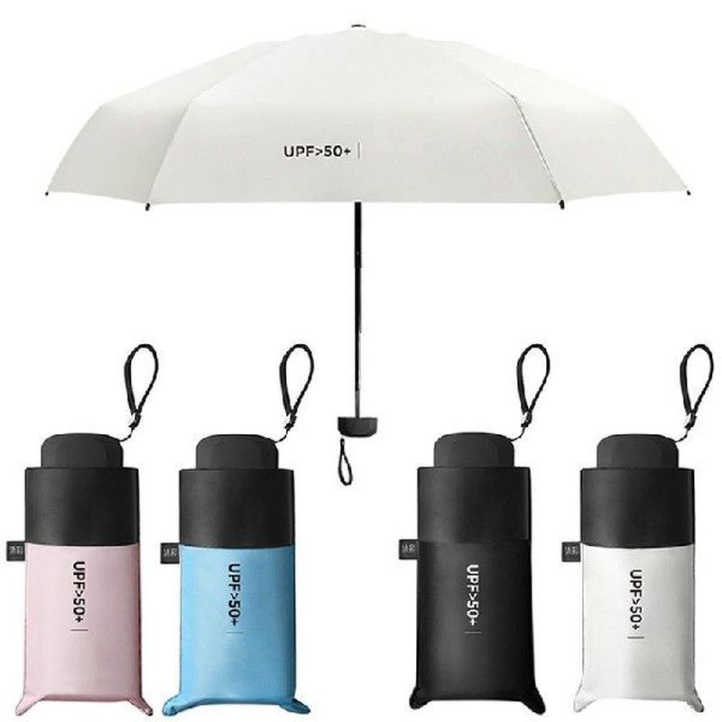 Mini Pocket Umbrella Women UV Small Umbrellas Rain Women