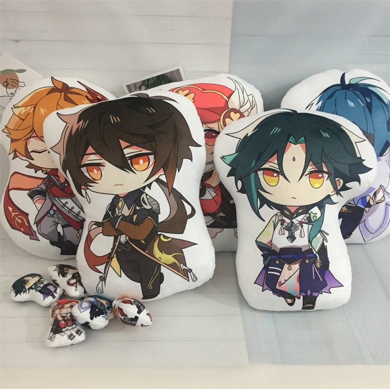 10cm Game Genshin Impact Tartaglia Xiao Kaeya Cosplay Doll T