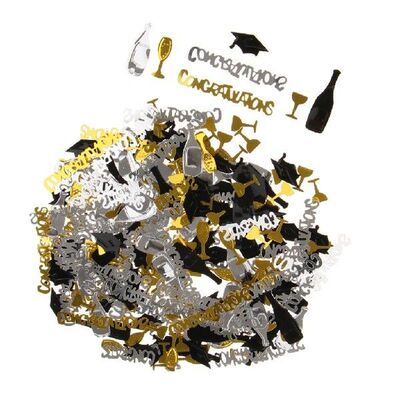 Congratulation  Champagne Table Confetti Graduation
