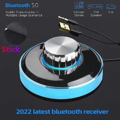 Kebidu Auto On Bluetooth 5.0 Aux Adapter Wireless Audio