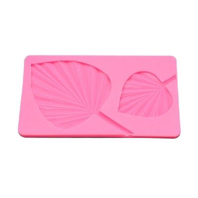 2 Holes Monstera Deliciosa Leaf Shapes Fondant ?Molds
