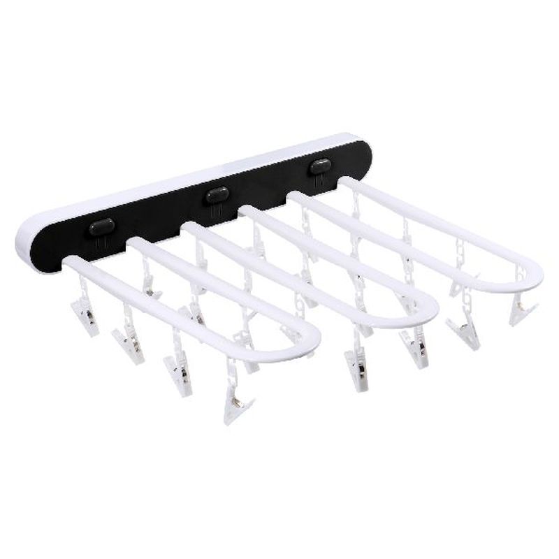 Hanger Rack Sock Drying Clothes Towel Space Organizer