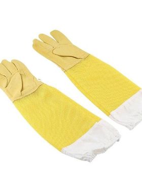 1 Pair Beekeeping Gloves Breathable Beekeeper Protective