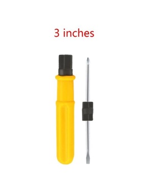 2 Sides Double Screwdrivers Head Slotted Cross Screwdrivers