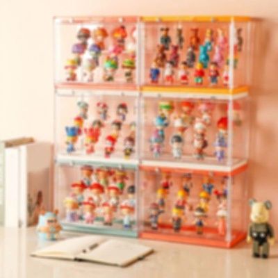 Clear Acrylic Blind Box Showcase Figures Display Case