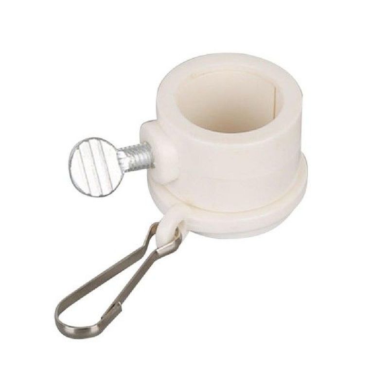 2pcs Plastic Flagpole Mounting Rings Set With Fixed