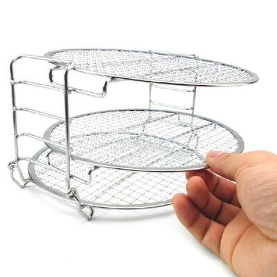 5 Stackable Layer Dehydrator Grill Stand Stainless Steel