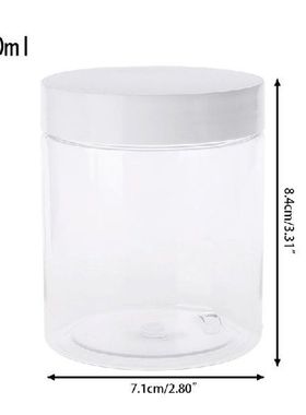 Wadah Plastik Kosong 250Ml untuk Kotak Kosmetik Pot Krim