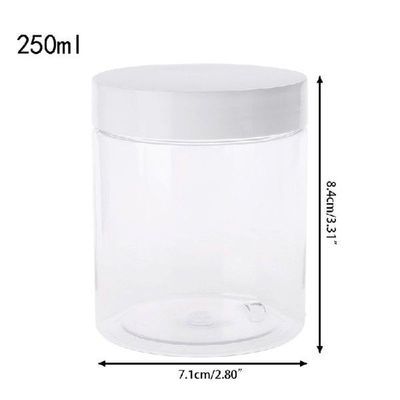 Wadah Plastik Kosong 250Ml untuk Kotak Kosmetik Pot Krim