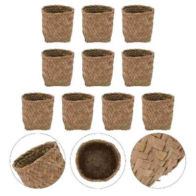 Basket Mini Box Candy Baskets Wedding Woven Storage Boxes