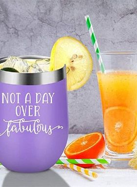 Hign Quality Water Cup Letter Patterns Stainless Steel