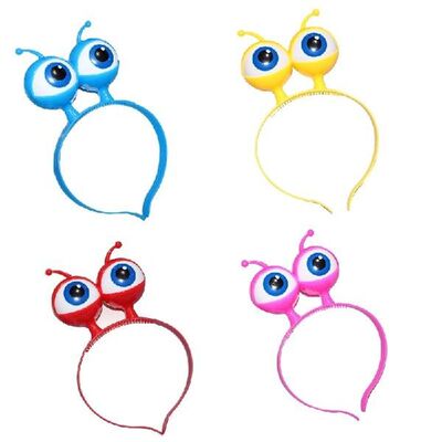 Alien Eyeball Hair Hoop, Flashing Glow Headband LED Light