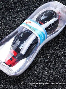 1pc Swimming Goggles Box Packing Diving Glasses Plastic