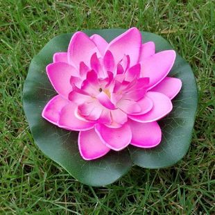 Lotus Lily Artificial Water Flower Floating For Ponds
