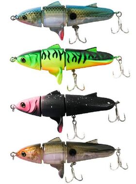 1pcs 11cm 24g Floating Fishing Lure 3Section Simulation