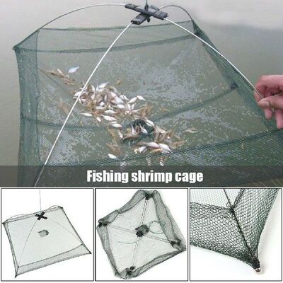 Portable Folded Fishing Net Automatic Fishing Net Shrimp