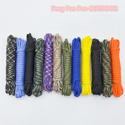 250 Colors Paracord 550 Rope Type III 7 Stand 100FT 50FT Par