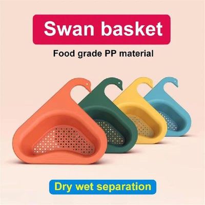 Kitchen Leftover Sink Strainer Sink Swan Drain Basket