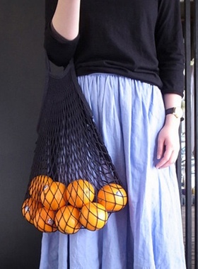 New Mesh Shopping Bag Reusable String Fruit Storage Handbag