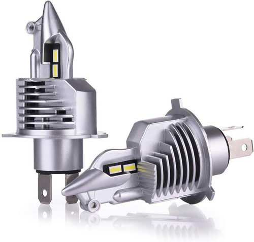 Super Mini H4 Led Car Headlight 9003 HB2 70W 6500K Fighter